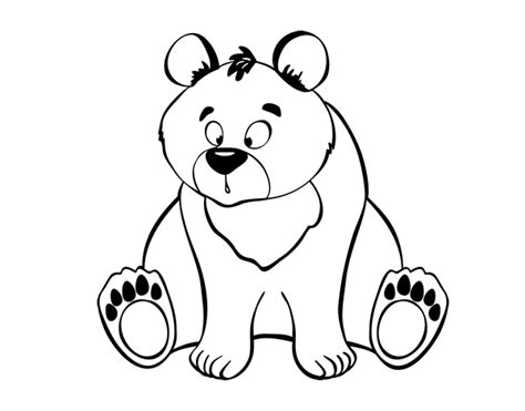 brown bear coloring page coloringcrewcom