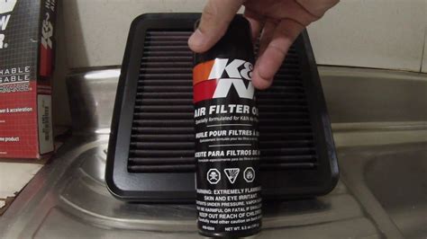 clean  kn air filter air filter filters cleaning