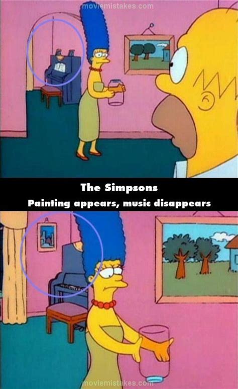The Simpsons Tv Mistake Picture 11