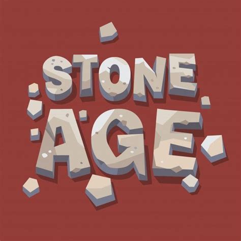 stone age writing  letters  vector  letters letter  logo