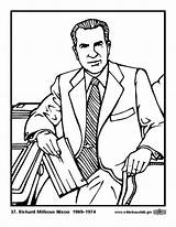 Nixon Milhous Malvorlage Educima Imágenes Educolor sketch template