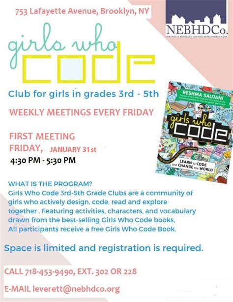 jan 31 girls who code club bed stuy ny patch
