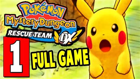 pokemon mystery dungeon rescue team dx gameplay walkthrough part 1 nintendo switch youtube