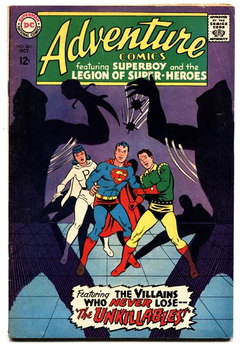 adventure comics   dc silver age legion  super heroes fn dc dta collectibles