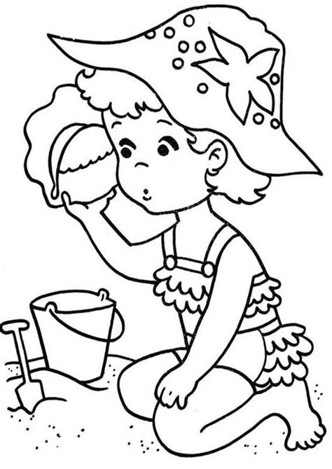 summer printables coloring pages