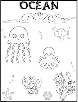 ocean coloring page freebie ocean coloring pages ocean theme