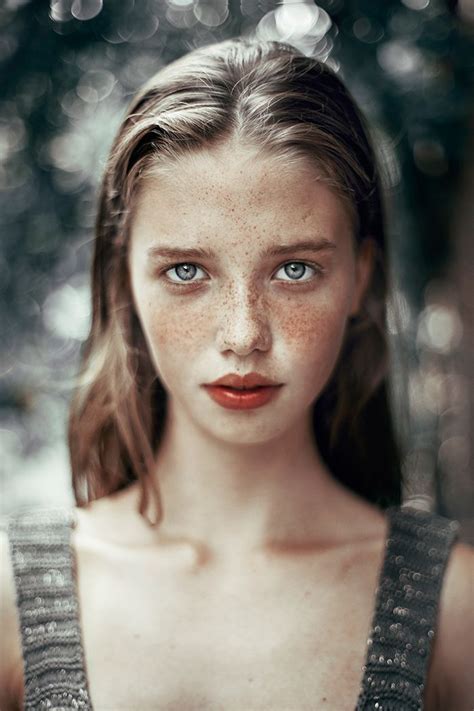 Portraits Of Jasmin On Behance Face Photography