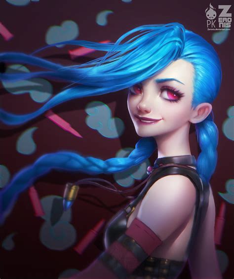 jinx the loose cannon from league of legends