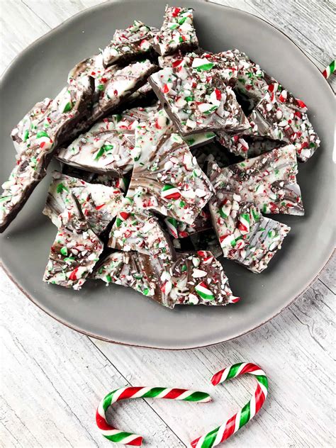 Peppermint Candy Cane Bark Whipped It Up