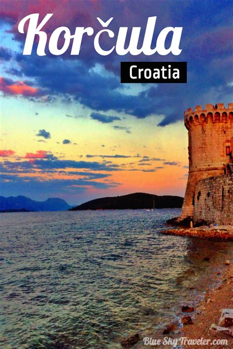 soaking up the croatian sun in korčula travel travel