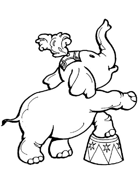 circus train pages coloring pages