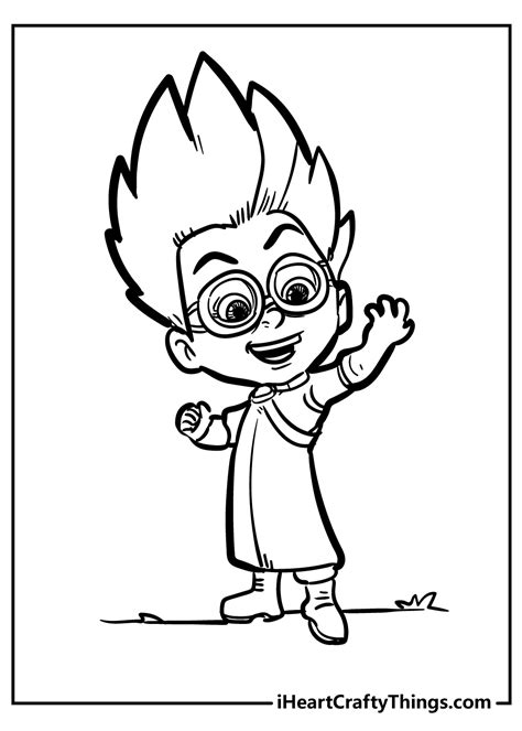 pj masks coloring pages updated