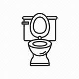 Bathroom Toilet Bowl Icon Flush Sit Restroom Household Iconfinder Editor Open sketch template