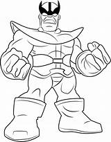 Thanos Coloring Angry Pages Categories sketch template