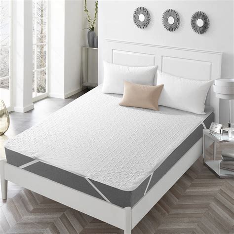 quilted fitted mattress pad  skid waterproof fitted sheet mattress