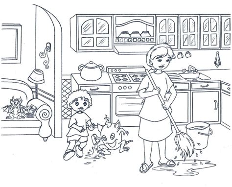 luxury kitchen coloring pages  printable top  coloring pages