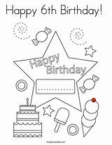 Coloring Birthday Happy 6th Daddy Today Monster Pages Twistynoodle Alien Twisty Noodle Print Ll Worksheet 8th Built California Usa Change sketch template