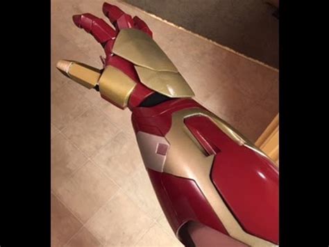 ironman  printed hands youtube