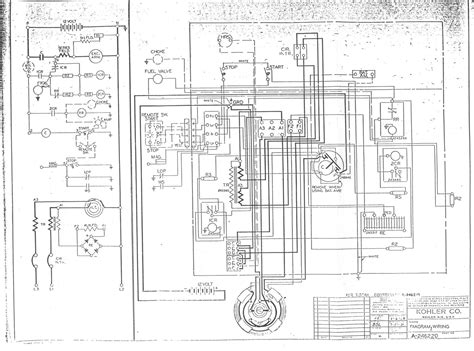 kohler starter generator wiring diagram