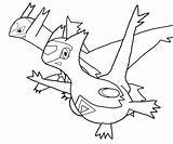 Latias Latios Coloriage Pages Sports Dentistmitcham sketch template