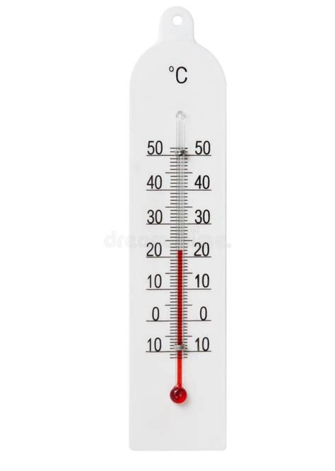 simple domestic glass thermometer stock photo image  object meteo