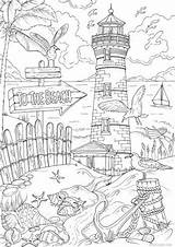 Beach Coloring Pages Adult Printable Adults Book Favoreads Architecture Summer Shape Sheets Kids House Imprimer Ocean Books Club Ausmalbilder Heart sketch template