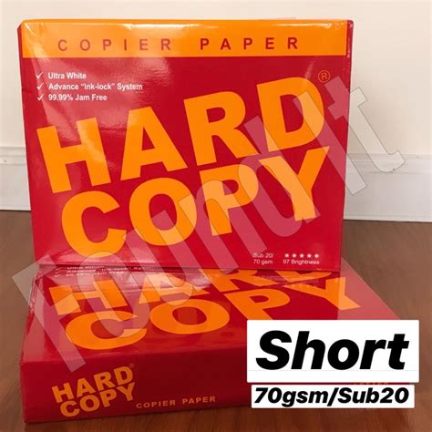 hard copy bond paper short    gsm hardcopy copy