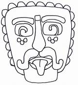 Mayan Template Aztec Worksheets Geography Studies Inca sketch template