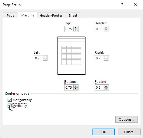 center  page  excel easy excel tutorial