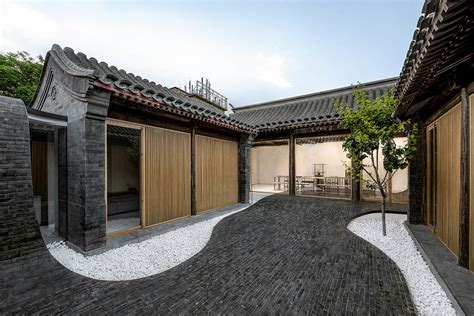 archstudio creates continuous movement   renovation  traditional chinese courtyard house