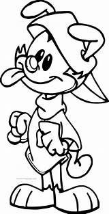 Animaniacs Wakko Pages Sheets Wecoloringpage sketch template