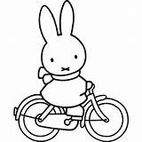 Miffy Coelhos Bicycle Pascoa Kleurplaten Tekeningen Criancas Conejo Riscos Colour Filming Schattige Brinquedos Sapo Quieras Figuras Papis Pide Juguete Afkomstig sketch template