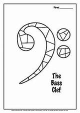 Clef Bass sketch template