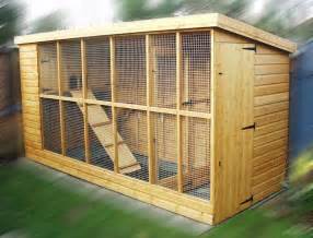 enclosed cat    wedge  cattery super pet shack