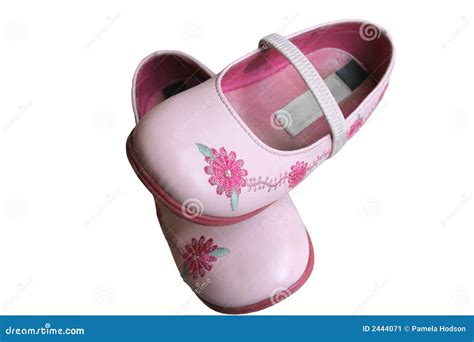 childs shoes stock image image  slip shoe macro worn