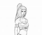 Azula Avatar Prince Coloring Pages sketch template