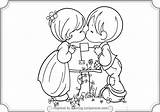 Coloring Girl Boy Pages Little Printable Popular Coloringhome sketch template