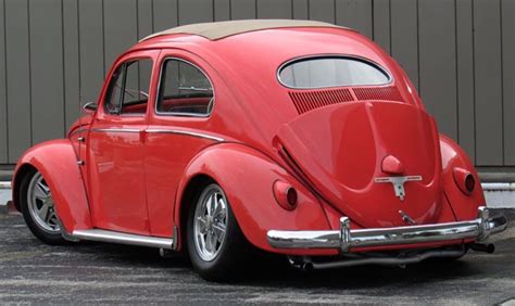 1955 custom deep lowrider oval window vw daily drive beetle vw
