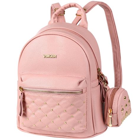 Women Girl Backpack Rucksack Travel Pu Leather Backpack Shoulder Bag
