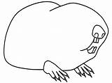 Coloring Rat Mole Pages Colouring Popular Library Clipart Coloringhome sketch template