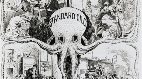 standard oil octopus political cartoon explanation cartography s