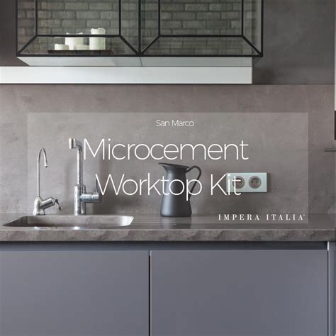 microcement worktop kit beton cire micro cement micro screed