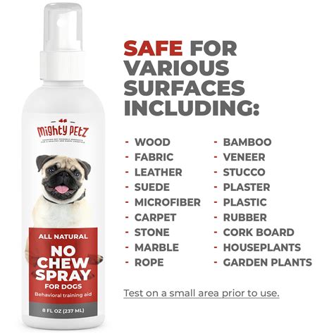 toxic  chew dog spray mighty petz