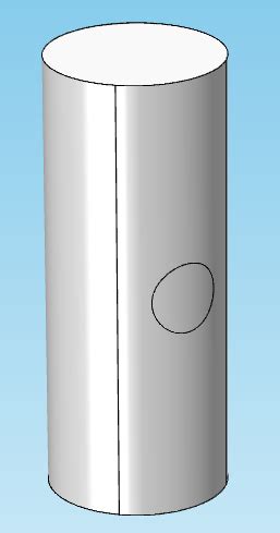 embedding  circle   curved face   cylinder