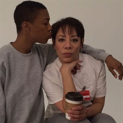 wiley and selenis leyva posed for their costar orange is the new black season two instagram