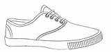 Shoe Life Plimsolls sketch template
