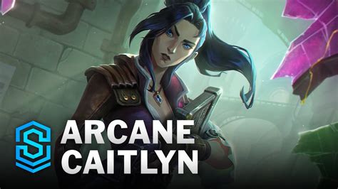 Arcane Caitlyn Skin Spotlight League Of Legends Game Videos