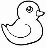 Duck Rubber Coloring Pages Ducky Drawing Kids Easy Clipart Outline Duckie Cute Clipartmag Getdrawings Toys Sheets Bath Rocks Line sketch template