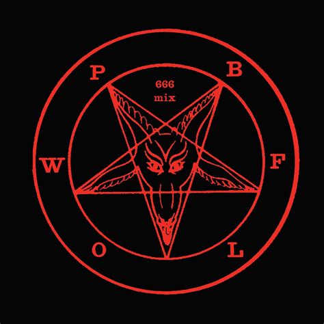666 mix stones throw records satanic art 666 satan egypt concept art