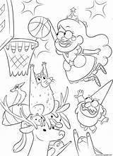 Gravity Falls Coloring Pages Basketball Super Printable Cool Playing Print Color Youloveit Getcolorings Popular sketch template